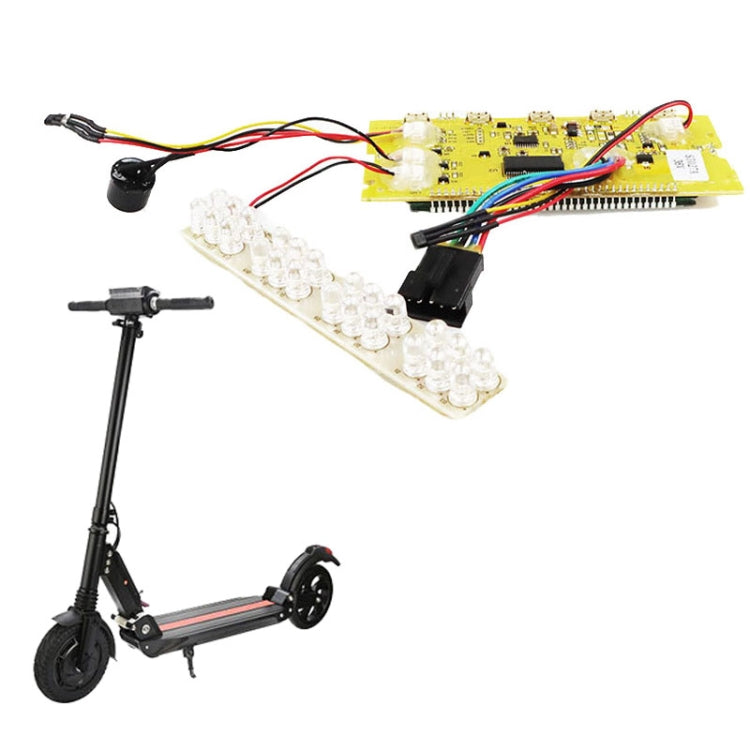 AIMITE pour Trottinette Électrique KUGOO 8 pouces 36V Écran d'affichage LED LCD Accessoires