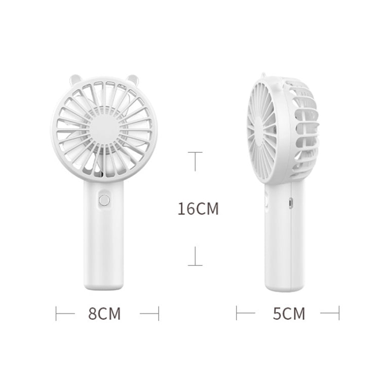 Mini ventilateur USB portable rechargeable support de téléphone de bureau