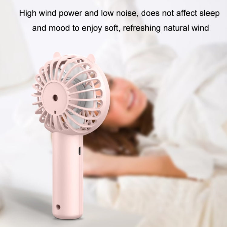 Mini ventilateur USB portable rechargeable support de téléphone de bureau