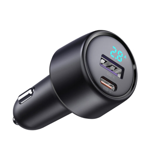 Chargeur rapide de voiture haute puissance 65W double port A+C allume-cigare automatique, S-31