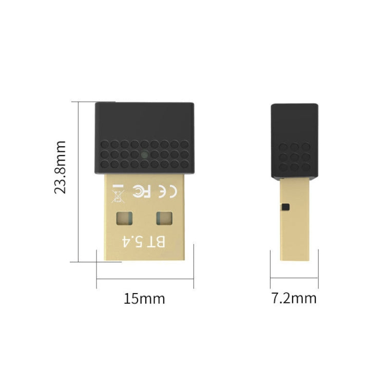 Adaptateur Bluetooth USB 5.4 Émetteur Récepteur Adaptateur Audio Bluetooth PC, Bluetooth 5.4