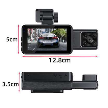 Enregistreur de conduite vidéo WIFI 3 objectifs 1080P avec vision nocturne