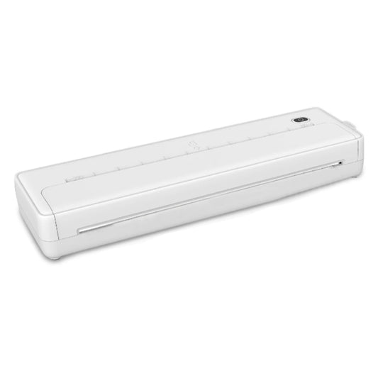 A4-XZ 203DPI A4 Home Portable Smart Wireless Inkless Thermal Printer, White, Black