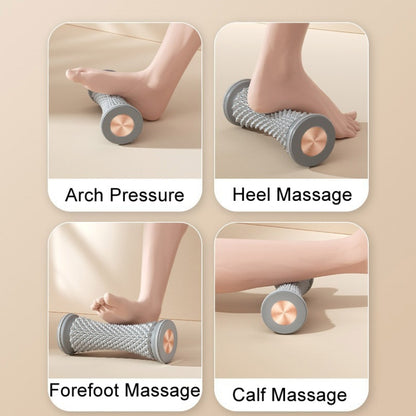 Plantar Fascia Wheel Foot Massager Yoga Roller Arch Trainer