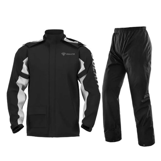 Traje impermeable de cuerpo completo dividido para motociclista SULAITE, tallas M, L, XL, XXL, XXXL