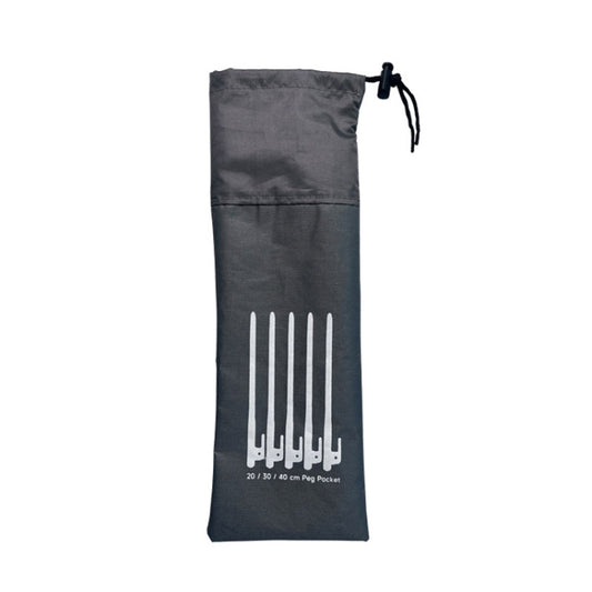 Ground Spike Storage Bag Outdoor Camping Accessories Portable Handheld Storage Bag, S 20cm, M 30cm, L 40cm