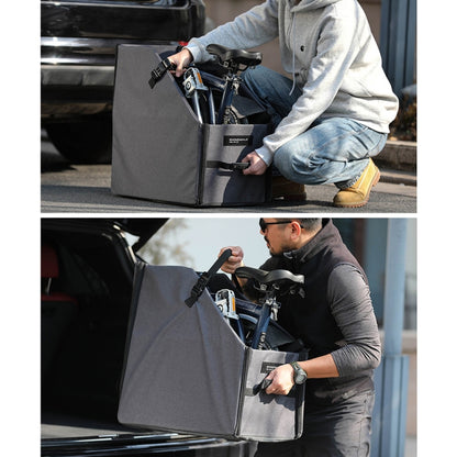 Rhinowalk RK70 For Brompton 14-inch Folding Bicycle Storage Box Car Trunk Bag, RK70