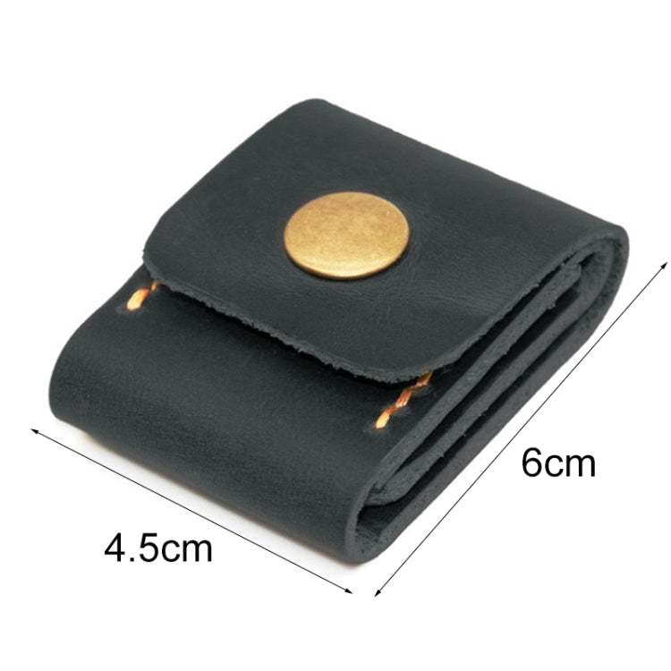 Mobile Phone SIM Card Leather Case Memory Card Case Guitar Pick Case