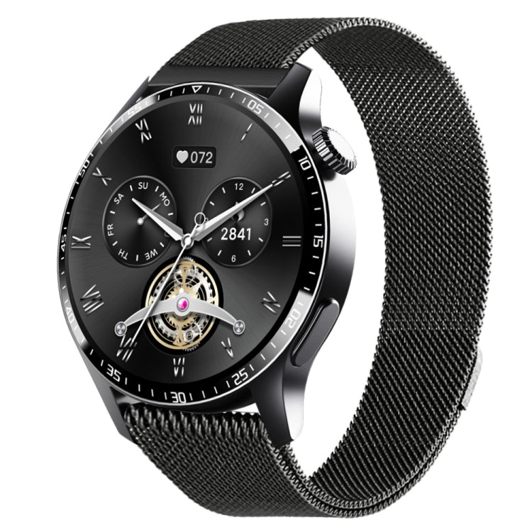 F207 Smart Watch 1.35-Inch Narrow Edge Screen Supports Bluetooth Calls / 24H Health Monitoring / 150+ Sports Modes, Black Silicone, Silver Gray Silicone, Black Milan, Silver Milan, Black 3-Beads Steel, Silver 3-Beads Steel, Black Brown Leather         ...