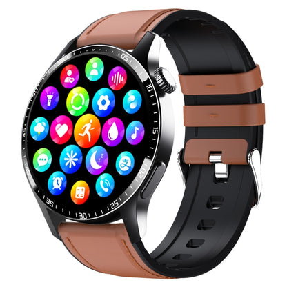 F207 Smart Watch 1.35-Inch Narrow Edge Screen Supports Bluetooth Calls / 24H Health Monitoring / 150+ Sports Modes, Black Silicone, Silver Gray Silicone, Black Milan, Silver Milan, Black 3-Beads Steel, Silver 3-Beads Steel, Black Brown Leather         ...
