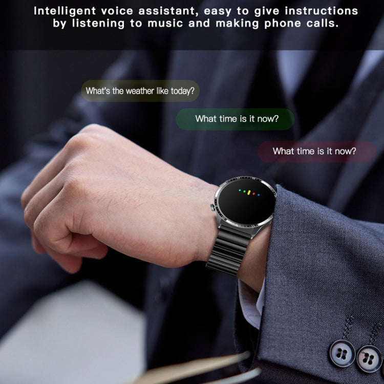 F207 Smart Watch 1.35-Inch Narrow Edge Screen Supports Bluetooth Calls / 24H Health Monitoring / 150+ Sports Modes, Black Silicone, Silver Gray Silicone, Black Milan, Silver Milan, Black 3-Beads Steel, Silver 3-Beads Steel, Black Brown Leather         ...