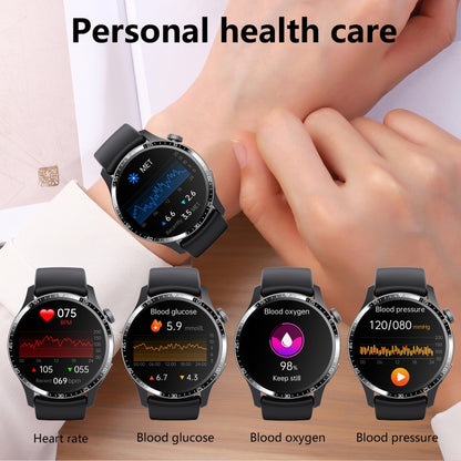 F207 Smart Watch 1.35-Inch Narrow Edge Screen Supports Bluetooth Calls / 24H Health Monitoring / 150+ Sports Modes, Black Silicone, Silver Gray Silicone, Black Milan, Silver Milan, Black 3-Beads Steel, Silver 3-Beads Steel, Black Brown Leather         ...