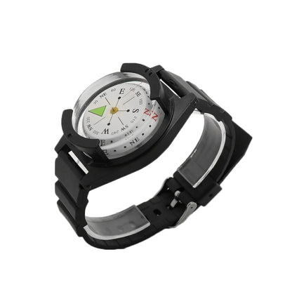 Boussole de poignet portable étanche en silicone, P304