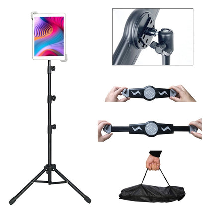 1.6m Adjustable Tablet Stand Floor-Standing Retractable Mobile Phone Tripod, 323, 306, 307, 311, 312, 313, 316, 303