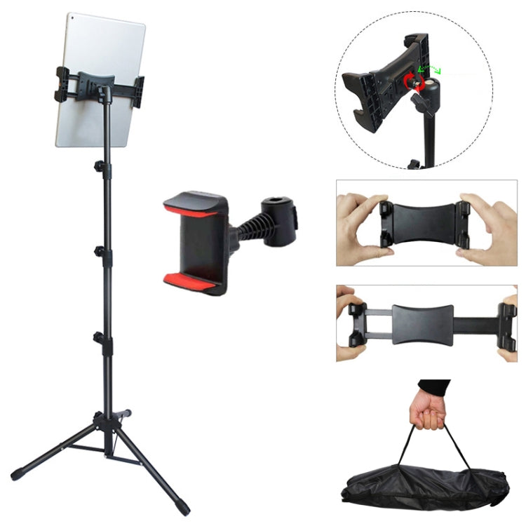 1.6m Adjustable Tablet Stand Floor-Standing Retractable Mobile Phone Tripod, 323, 306, 307, 311, 312, 313, 316, 303