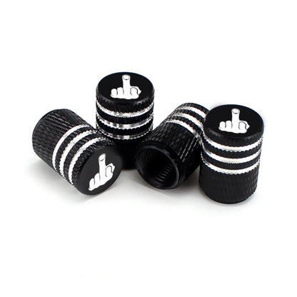 4pcs Laser Ioon Car Tire Modification Universal Valve