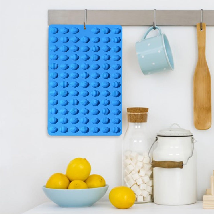 83 empreintes Mini œufs de Pâques en silicone pour friandises pour animaux de compagnie, pâte à sucre, gâteaux, chocolat, bonbons et biscuits, œuf de Pâques