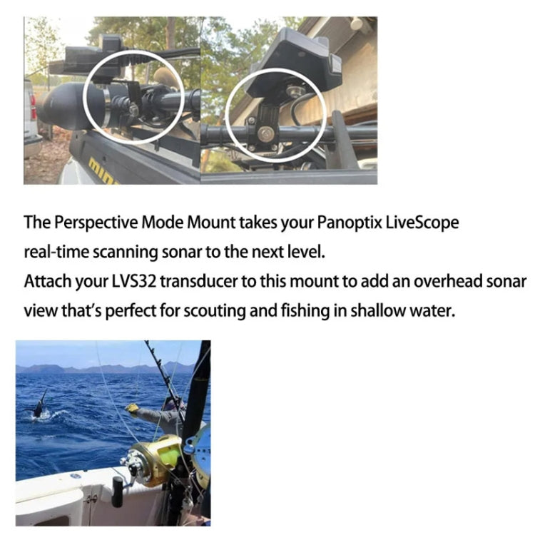 Support de sonde Panoptix Livescope LVS32 en mode perspective, 010-12970-00