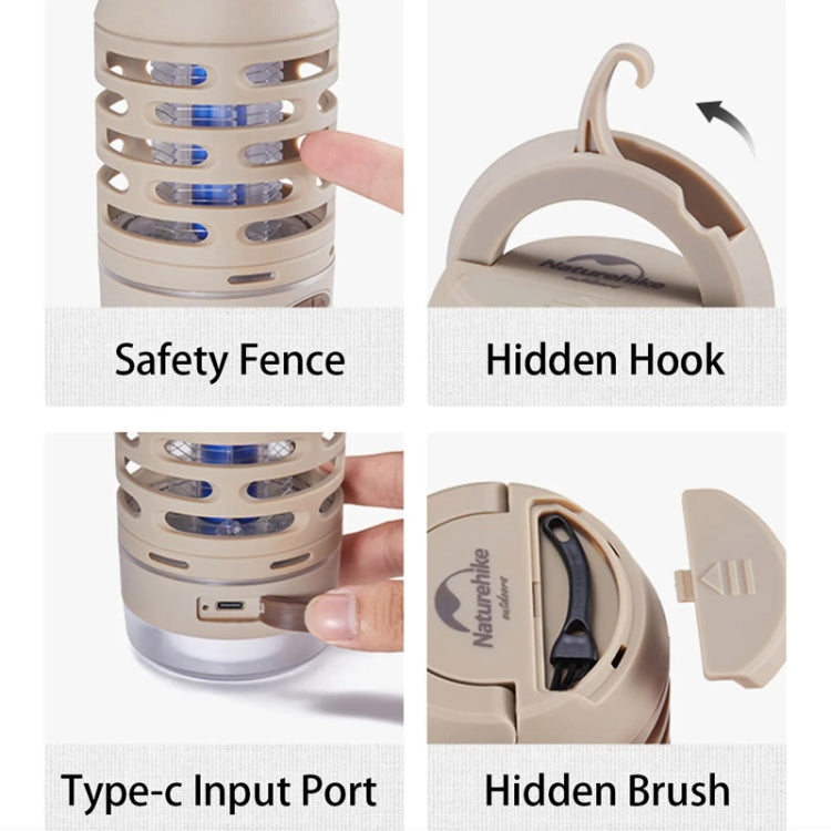 Naturehike Lampe Anti-Moustiques Éclairante de Camping Extérieur Étanche