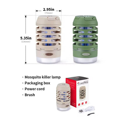 Naturehike Lampe Anti-Moustiques Éclairante de Camping Extérieur Étanche