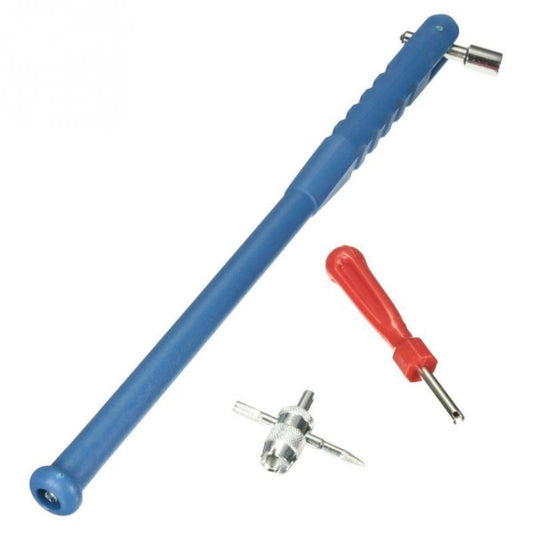 3pcs /Set Tire Valve Installation Repair Removal Wrench Tools