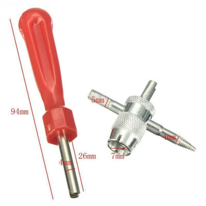 3 outils de réparation et de démontage de valve de pneu