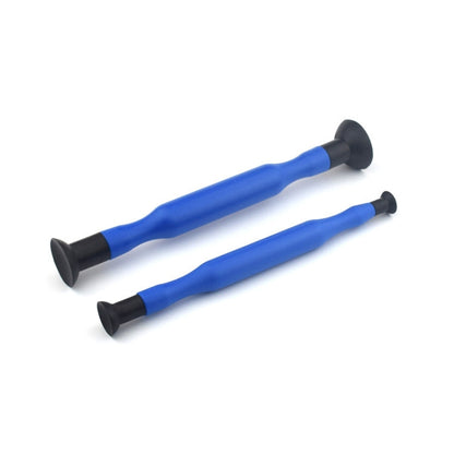 2pcs /Set Outil de réparation automobile pour rodage de soupape manuelle à ventouse, bleu, jaune