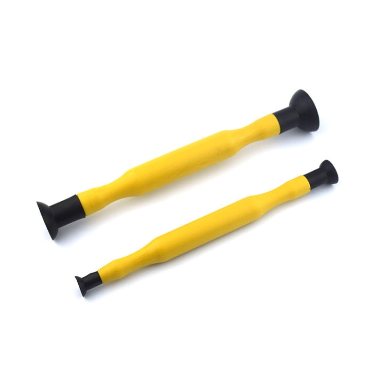 2pcs /Set Outil de réparation automobile pour rodage de soupape manuelle à ventouse, bleu, jaune