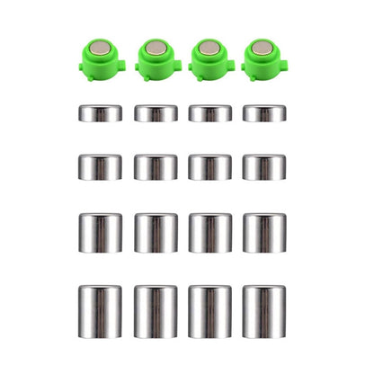 Gamepad Metal Buttons Mushroom Head Magnetic Base Cross Keys Accessory Set, For PS5 32pcs /Set, For PS5 Joystick 8pcs /Set, For PS5 20pcs /Set, For PS5 Cross Key 3pcs /Set, For PS4 32pcs /Set, For PS4 Joystick 8pcs /Set, For PS4 20pcs /Set             ...