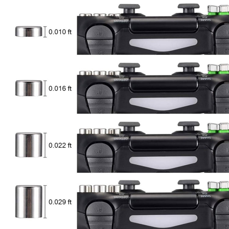 Gamepad Metal Buttons Mushroom Head Magnetic Base Cross Keys Accessory Set, For PS5 32pcs /Set, For PS5 Joystick 8pcs /Set, For PS5 20pcs /Set, For PS5 Cross Key 3pcs /Set, For PS4 32pcs /Set, For PS4 Joystick 8pcs /Set, For PS4 20pcs /Set             ...