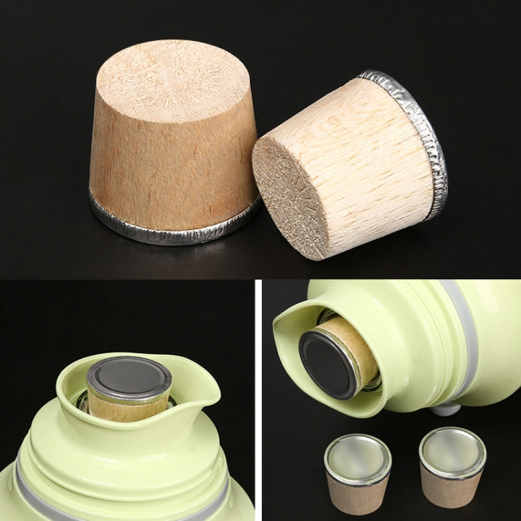 Hot Water Bottle Insulated Kettle Plug Wooden Stopper Thermo Flask Lid