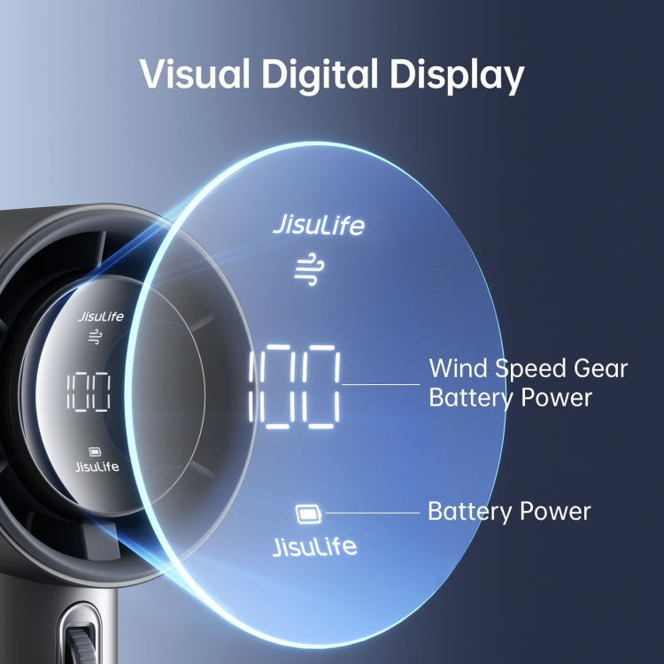 JisuLife FA53 Pro 1 Mini ventilateur portable USB rechargeable haute vitesse puissant refroidissement pour ordinateur de bureau