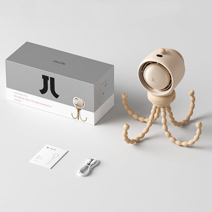 JisuLife Ventilateur de Poussette Life2S Haute Vitesse Économie d'Énergie Mini Ventilateur de Poussette Octopus Sans Lames Tête Pivotante Ventilateur Purificateur d'Air, Life2S