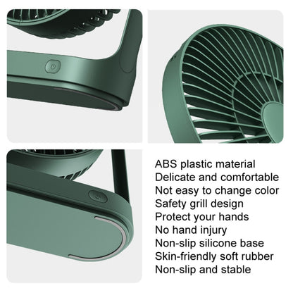 JisuLife FA19 Ventilateur de bureau sans fil rechargeable 4000mAh Mini Ventilateur Portable Silencieux