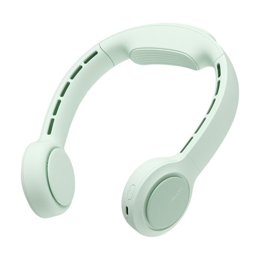 JisuLife FA31 Mini ventilateur sans pales suspendu au cou, rechargeable par USB, refroidissement extérieur, forte puissance de vent