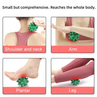 Hedgehog Massage Ball Plantar Relaxation Roller Ball TRP Yoga Fitness Handheld Fascia Ball