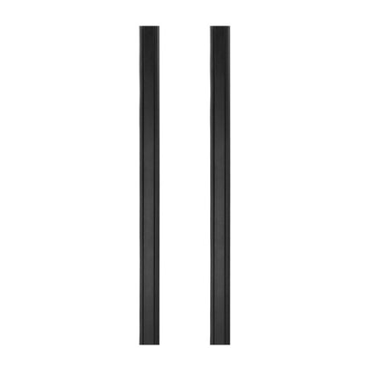 Car Side Window Wipers Removing Water Mist Universal Rubber Strips, 1pair