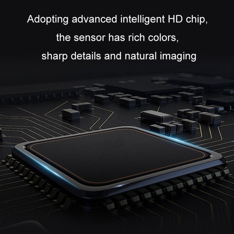 360-degree Adjustable Three-control Metal Fisheye Reversing Camera