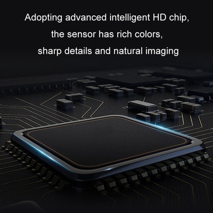 360-degree Adjustable Three-control Metal Fisheye Reversing Camera