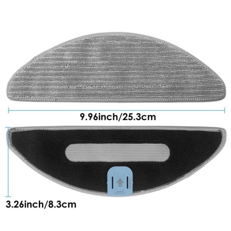 For iRobot Roomba Combo i5 / i5+ / j5 / j5+ Robot Vacuum And Mop Replacement Parts, Kit, Main Brush, Filter, 2pcs Edge Brush, Dust Bag, Mop Pad