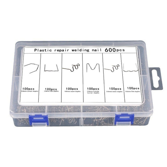 Fil de soudure pour réparation de pare-chocs de voiture cassé, 600 pièces/kit, 1200 pièces/kit, 1500 pièces/kit, 1800 pièces/kit, 3000 pièces/kit