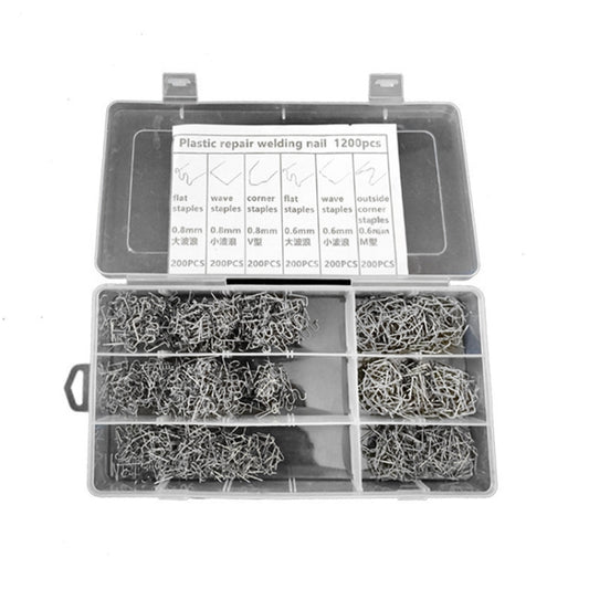 Fil de soudure pour réparation de pare-chocs de voiture cassé, 600 pièces/kit, 1200 pièces/kit, 1500 pièces/kit, 1800 pièces/kit, 3000 pièces/kit