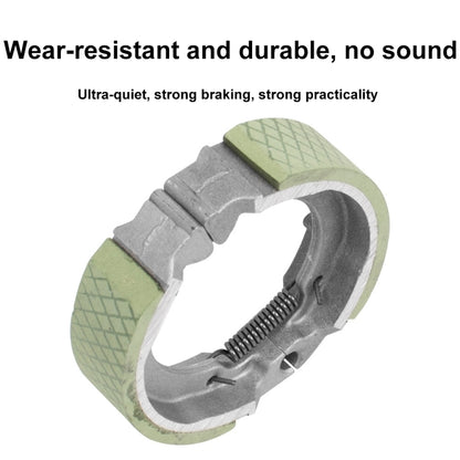 Pour trottinette électrique Ninebot MAX G30 – Plaquettes de frein métalliques à tambour de roue arrière