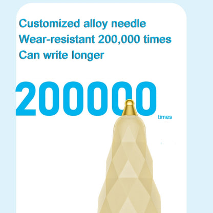 For Apple Pencil 1 / 2 Generation & USB-C Stylus Modified Pen Tip Diamond Crystal Pencil Nib