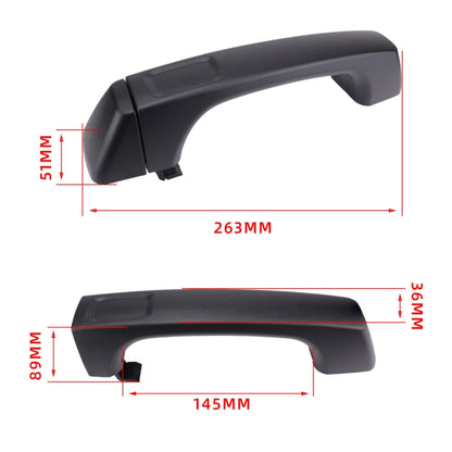 For Hummer H3 Front Rear Door Handles, 5pcs, 1pcs