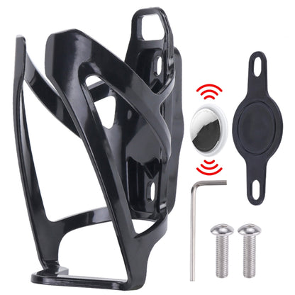 For AirTag Locator Bike Kettle Stand Water Bottle Cage Anti-Lost GPS Location Case, Front Cover, Rear Cover