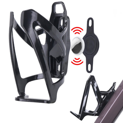 For AirTag Locator Bike Kettle Stand Water Bottle Cage Anti-Lost GPS Location Case, Front Cover, Rear Cover