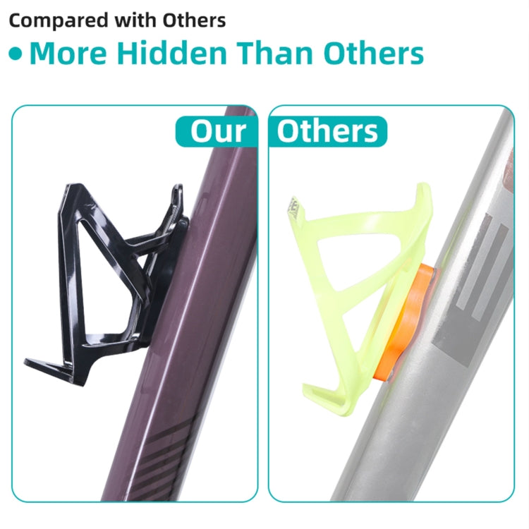 For AirTag Locator Bike Kettle Stand Water Bottle Cage Anti-Lost GPS Location Case, Front Cover, Rear Cover