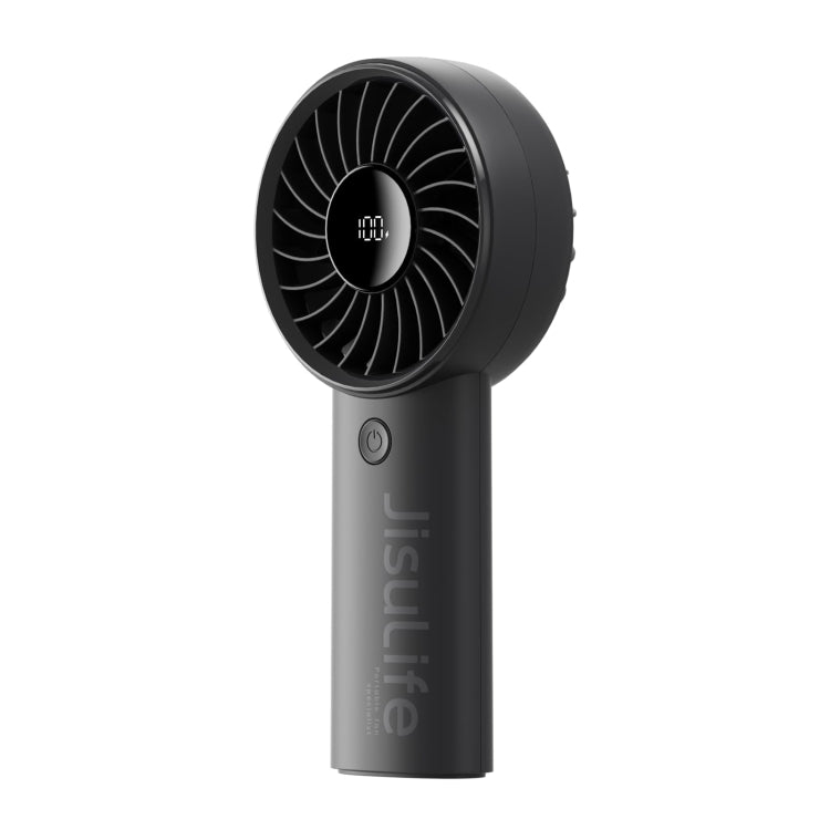 Mini ventilateur portable rechargeable JisuLife Life4, gris 3600 mAh, noir 3600 mAh, rose 3600 mAh, gris 5000 mAh, noir 5000 mAh, rose 5000 mAh