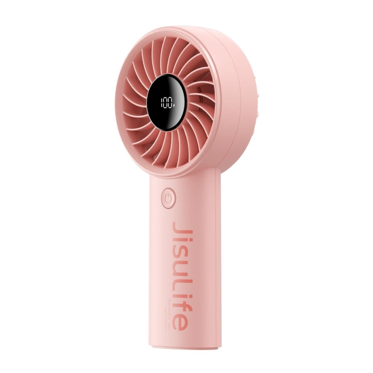 Mini ventilateur portable rechargeable JisuLife Life4, gris 3600 mAh, noir 3600 mAh, rose 3600 mAh, gris 5000 mAh, noir 5000 mAh, rose 5000 mAh